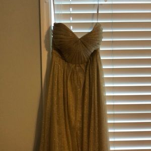 Worn once and dry cleaned formal gown
